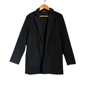 Banana‎ Republic black brushed knit coat. Size small